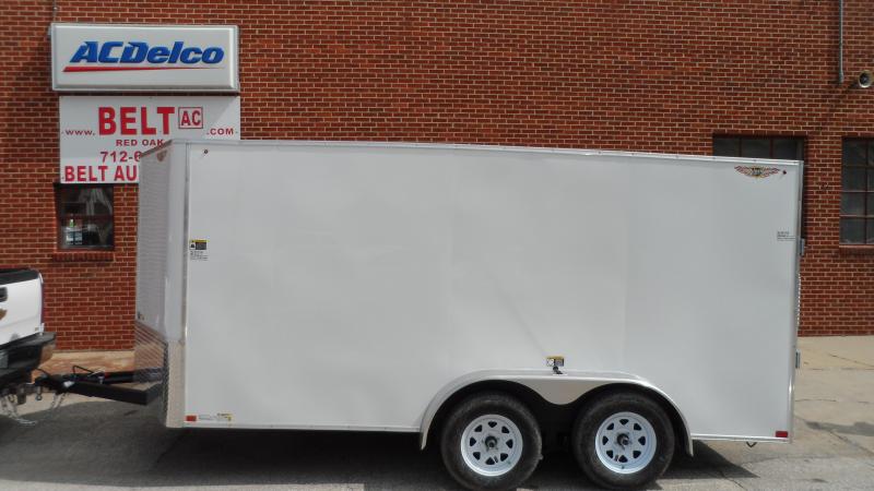 2021 H and H Trailer 7X14 TANDEM FLAT TOP HH VNOSE 7K CARGO 2021 H and H Trailer 7X14 TANDEM FLAT TOP HH VNOSE 7K CARGO