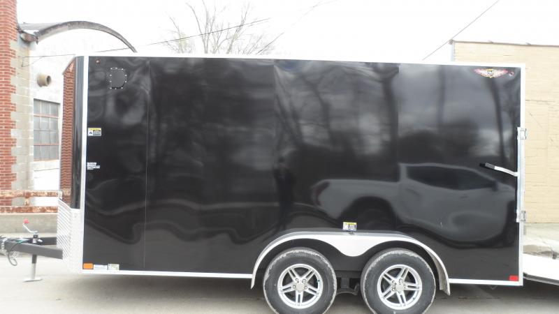 2021 H and H Trailer 7x14 HH Series Flat Top V-Nose Enclosed 2021 H and H Trailer 7x14 HH Series Flat Top V-Nose Enclosed