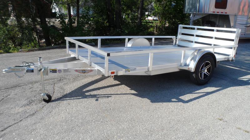 2022 H and H Trailer 76x12 Aluminum Rail Side Utility Trailer 2022 H and H Trailer 76x12 Aluminum Rail Side Utility Trailer