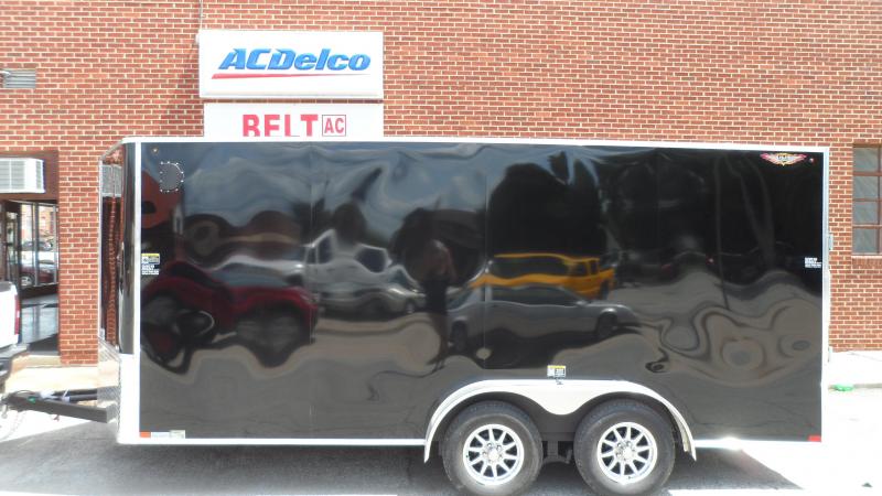 2021 H and H Trailer 7X16 TANDEM FLAT TOP HH VNOSE 7K CARGO 2021 H and H Trailer 7X16 TANDEM FLAT TOP HH VNOSE 7K CARGO