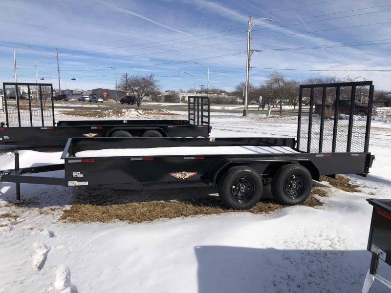 2022 H and H Trailer 82x16 Solid Side Utility Trailer 7K Tan 2022 H and H Trailer 82x16 Solid Side Utility Trailer 7K Tan