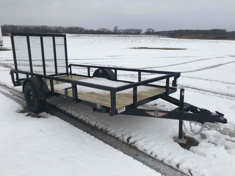 2021 H and H Trailer 66x12 Rail Side Utility Trailer 3K Idle 2021 H and H Trailer 66x12 Rail Side Utility Trailer 3K Idle