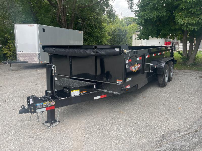 2023 H and H Trailer 83x16 Industrial Dump Trailer 16K Scissor 2023 H and H Trailer 83x16 Industrial Dump Trailer 16K Scissor