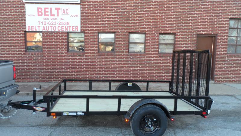 2022 H and H Trailer 76x10 Rail Side Utility Trailer 3K Idle 2022 H and H Trailer 76x10 Rail Side Utility Trailer 3K Idle