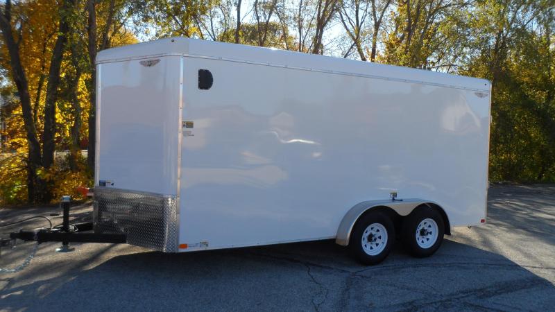 2022 H and H Trailer 7x16 HH Series Round Top V-Nose Enclosed 2022 H and H Trailer 7x16 HH Series Round Top V-Nose Enclosed