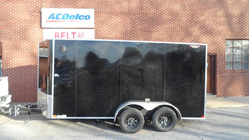 2022 H and H Trailer 7x14 HH Series Flat Top V-Nose Enclosed 2022 H and H Trailer 7x14 HH Series Flat Top V-Nose Enclosed
