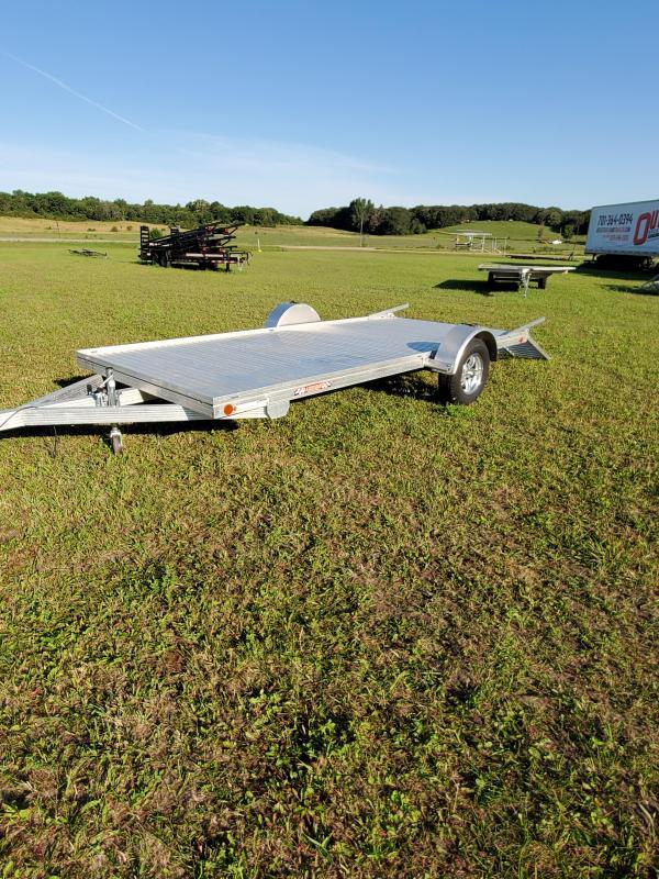 12' ALUMINUM SLEDBED UTILITY TRAILER by LUND 12' ALUMINUM SLEDBED UTILITY TRAILER by LUND