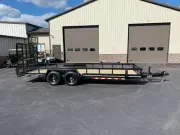 7' X 20' CAM Superline 10K GVWR Commercial-Duty Landscape / Utility Trailer