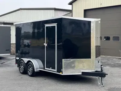 7' X 14' Pace Journey SE V-Nose Ramp Door Enclosed Cargo Trailer