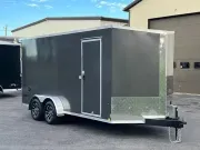7' X 16' Pace Journey SE V-Nose Ramp Door Enclosed Cargo Trailer