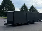 8.5' X 24' United Premier 10K GVWR Race Car Trailer w/ Premium Escape Door