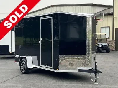 6' X 12' Pace Journey SE V-Nose Double Rear Door Enclosed Cargo Trailer