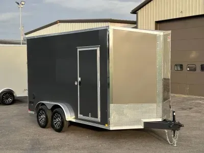 7.5' X 14' Pace Journey SE V-Nose 10K GVWR Ramp Door Enclosed Cargo Trailer