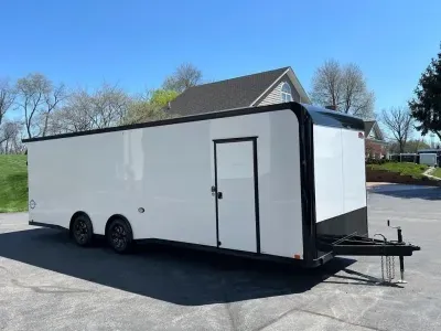 8.5' X 28' United Limited 10K GVWR Race Car Hauler Enclosed Trailer
