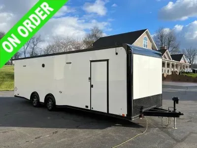 8.5' X 28' United Premier 14K GVWR Race Car Hauler Enclosed Trailer