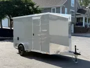 6' X 12' ATC STo 300 Aluminum V-Nose ATV / UTV / Moto Hauler Ramp Door Enclosed Cargo Trailer