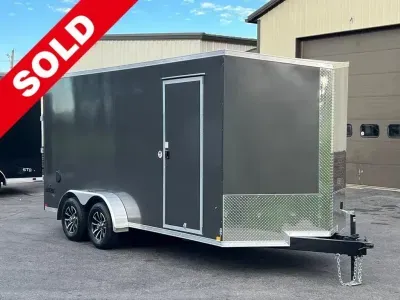 7' X 16' Pace Journey SE V-Nose Ramp Door Enclosed Cargo Trailer