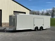 8.5' X 24' ATC RoM 400 Aluminum Race Car Trailer w/ Premium Escape Door