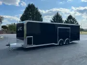 8.5' X 28' ATC RoM 400 Aluminum Race Car Trailer w/ Premium Escape Door