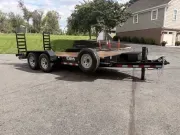 7' X 18' Cam Superline 7-Ton Low Profile Equipment Hauler Trailer