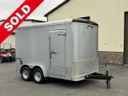 7' X 12' Homesteader X-Height Ramp Door Enclosed Cargo Trailer