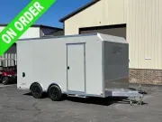 8.5' X 16' ATC STo 400 Aluminum 10K GVWR Ramp Door Enclosed Cargo Trailer