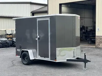 6' X 10' Pace Outback DLX V-Nose Ramp Door Enclosed Cargo Trailer