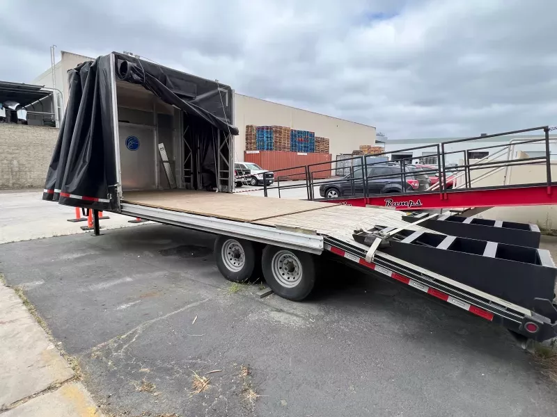 used Equipment / Flatbed Trailers Kaufman Trailers  for sale, in San Diego, CA Thumbnail 2