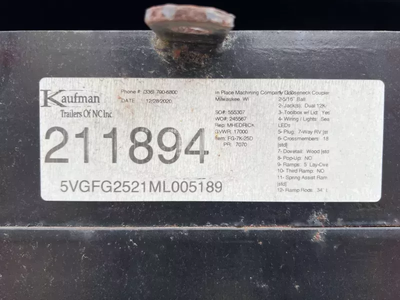used Equipment / Flatbed Trailers Kaufman Trailers  for sale, in San Diego, CA Thumbnail 6