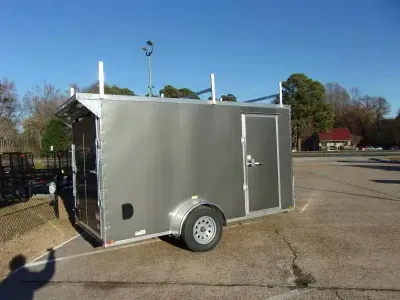 *Quality Cargo QC612SA 6'3" Enclosed Cargo Trailer