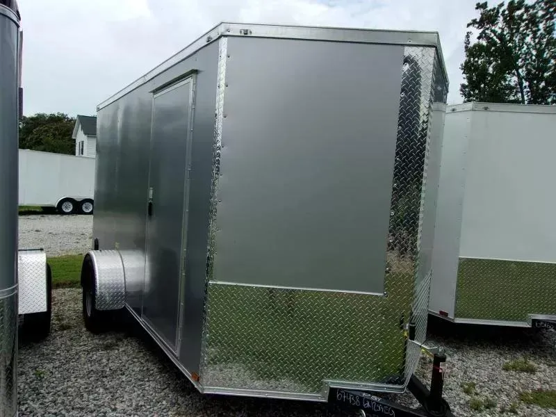 * Quality Cargo QC612SA 6'3" Enclosed Cargo Trailer