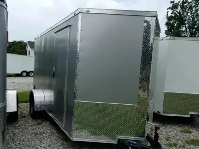 * Quality Cargo QC612SA 6'3" Enclosed Cargo Trailer