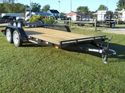American 16' CH16W* 6'10" x 16' WOOD DECK REMOVABLE FENDERS