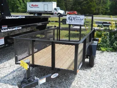 American 4X8  2"BALL  12" TIRES WOOD DECK