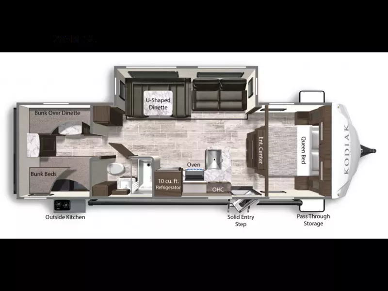 used Travel Trailers Dutchmen RV Kodiak Ultra-Lite for sale, in San Antonio, TX Thumbnail 2