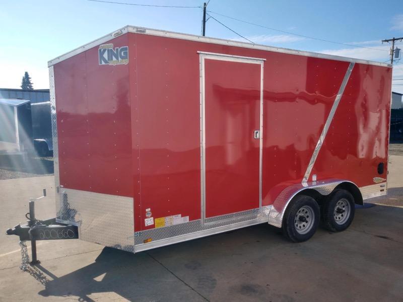 7 x 16 Enclosed Cargo Trailer ** UTV Package ** Rear Ramp Door ** Two Loading Lights ** 7 x 16 Enclosed Cargo Trailer ** UTV Package ** Rear Ramp Door ** Two Loading Lights **