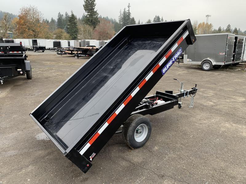 4.5x8 Single Axle Homeowner Dump Trailer 4.5x8 Single Axle Homeowner Dump Trailer