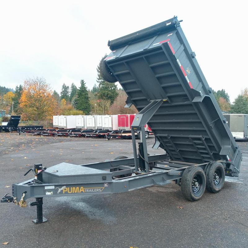 7x14 14k Heavy Duty Equipment Dump Trailer 7x14 14k Heavy Duty Equipment Dump Trailer