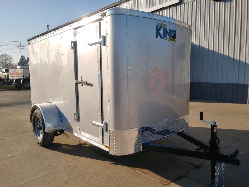 2021 5x10SA Enclosed Cargo Trailer ** Diamond Ice Skin ** Rear Double Doors ** 2021 5x10SA Enclosed Cargo Trailer ** Diamond Ice Skin ** Rear Double Doors **