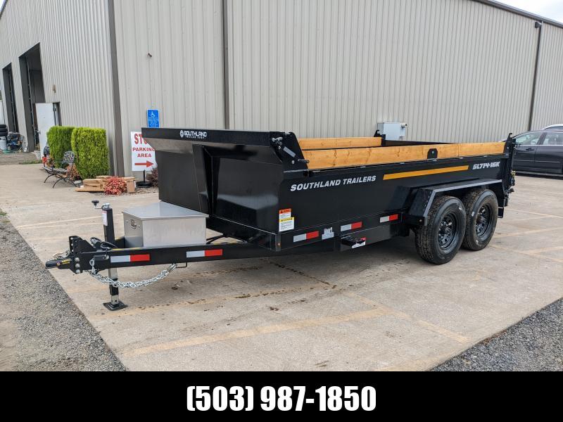 New 7x14 Tandem Axle 16K Heavy Duty Dump Trailer HOLIDAY BLOWOUT SALE