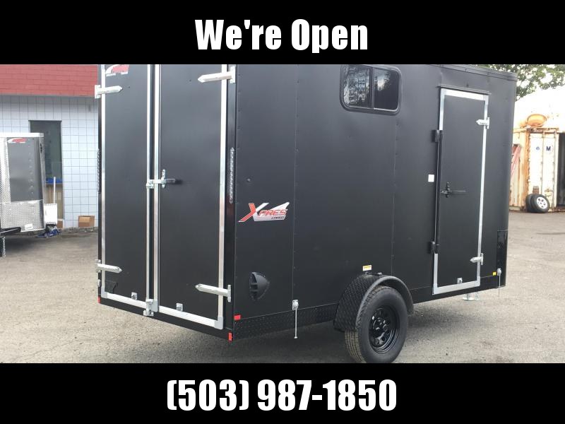 6x12 Enclosed Cargo Trailer With Window plus Height And Double Door 6x12 Enclosed Cargo Trailer With Window plus Height And Double Door
