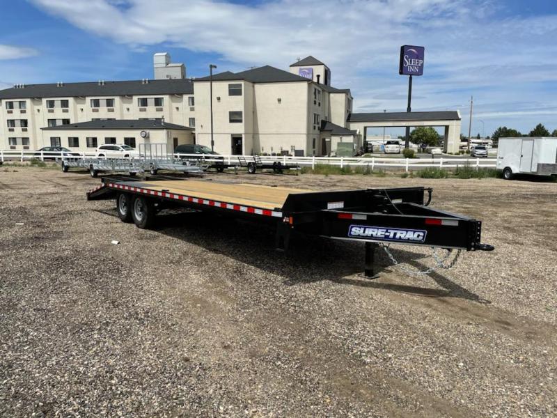 8.5x20 H/D Tandem Axle Deckover Trailer w/ 5' Beavertail 8.5x20 H/D Tandem Axle Deckover Trailer w/ 5' Beavertail