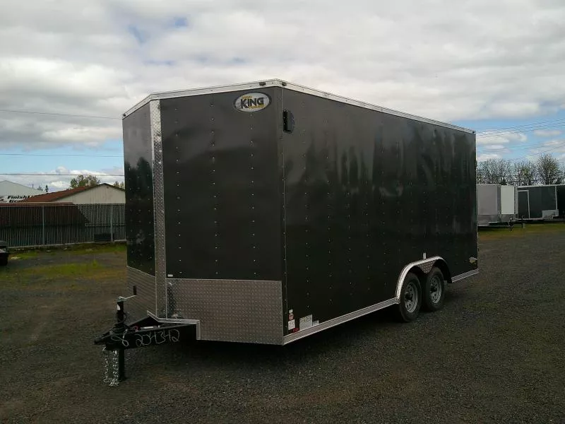 New 8.5x18 Tandem Axle Enclosed Cargo Trailer