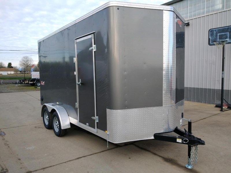 7x14 Enclosed Cargo Trailer ** 12'' of extra height ** Rear Double Barn Doors ** 7x14 Enclosed Cargo Trailer ** 12'' of extra height ** Rear Double Barn Doors **