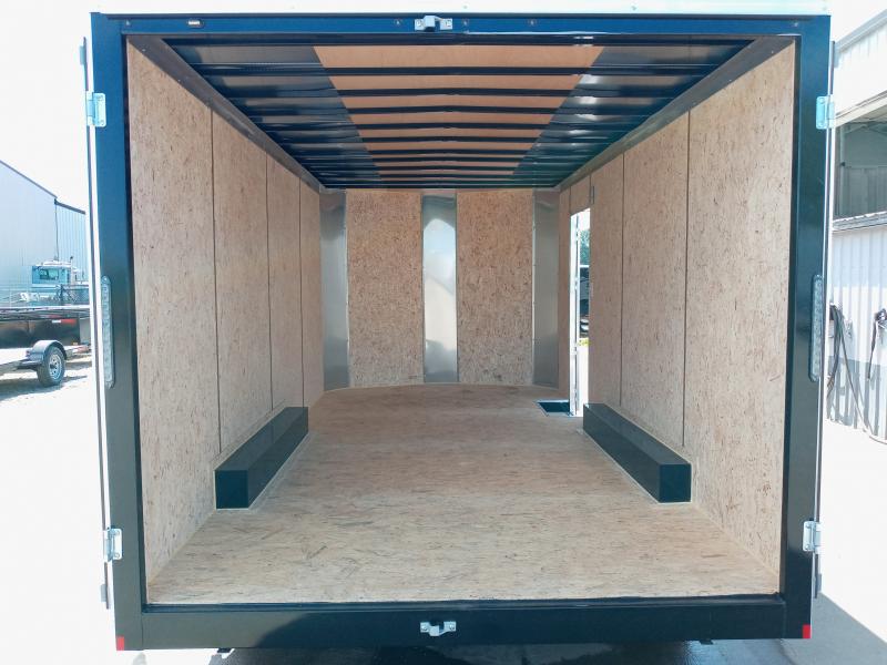 8.5x16 Tandem Axle 7K Enclosed Cargo Trailer Scratch and Dent