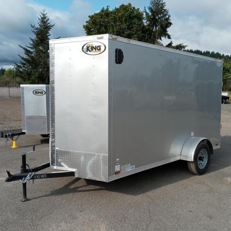 6x12 Enclosed Cargo Trailer With Ramp Door **FACTORY ORDER** 6x12 Enclosed Cargo Trailer With Ramp Door **FACTORY ORDER**