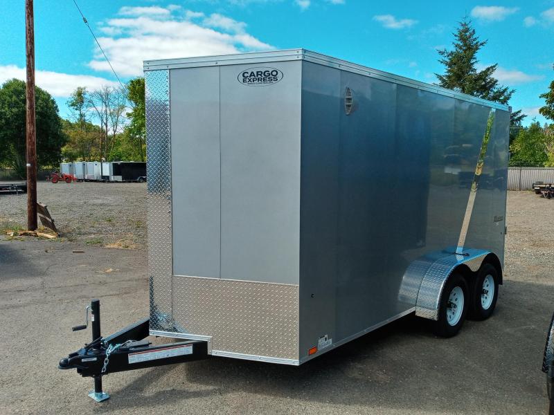 7x14 Enclosed Cargo Trailer **Side X Side** 7x14 Enclosed Cargo Trailer **Side X Side**