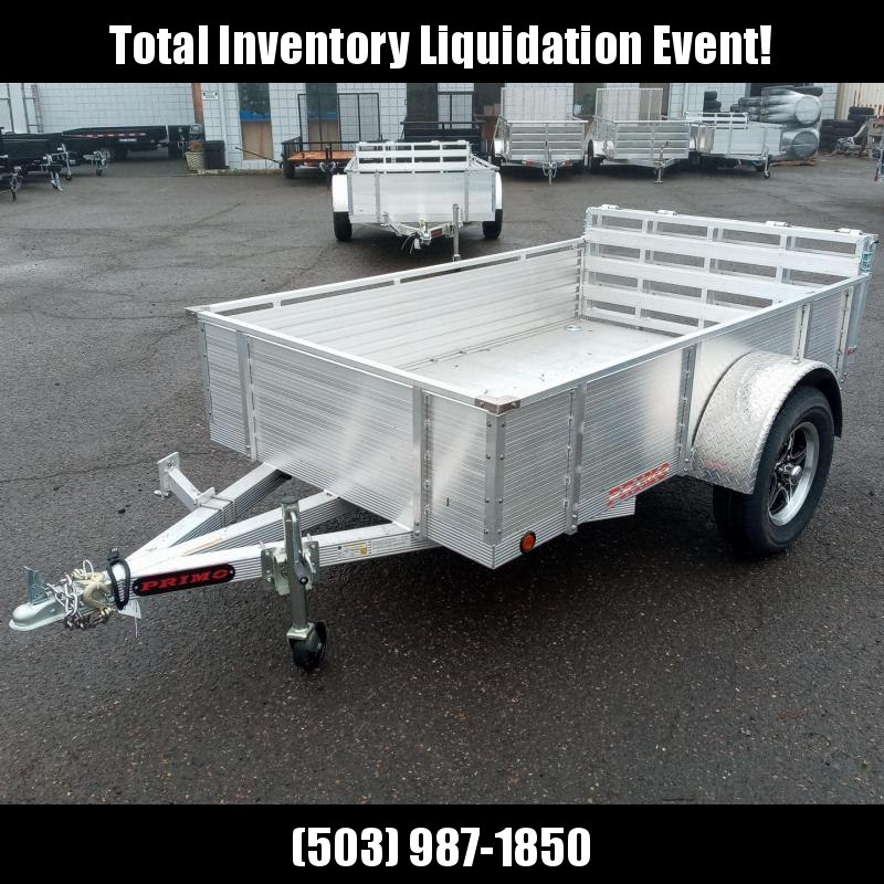 5x8 3k Aluminum Utility Trailer w/ Fold Up Ramp Gate 5x8 3k Aluminum Utility Trailer w/ Fold Up Ramp Gate
