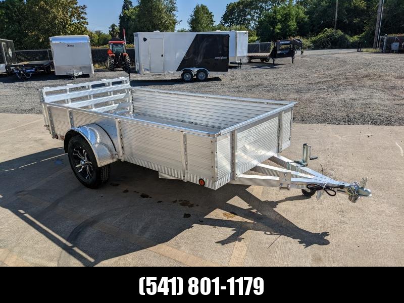 NEW 5x10 3k Aluminum Utility Trailer w/ Fold Up Ramp Gate NEW 5x10 3k Aluminum Utility Trailer w/ Fold Up Ramp Gate