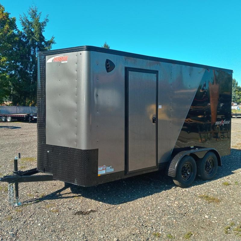 7x14 7k Enclosed Cargo Trailer **Side X Side** 7x14 7k Enclosed Cargo Trailer **Side X Side**